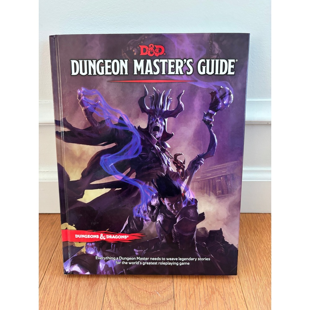 Wizards of the Coast Dungeons & Dragons Dungeon Master's Guide 5th Edition EUC